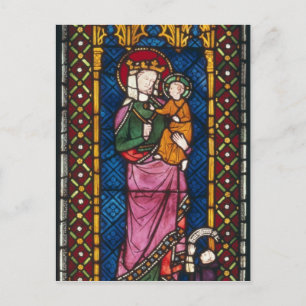 Carte Postale Fenêtre en verre tendu