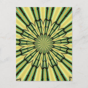 Carte Postale Fenêtre en verre tendu Kaleidoscope 20