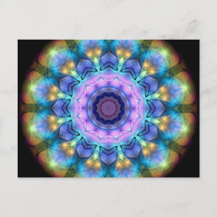 Carte Postale Fenêtre Lilac en verre