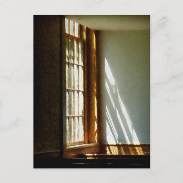 Carte Postale Fenêtre Sun Streaming Through (Devant)