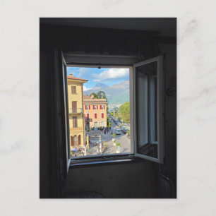 Carte Postale Fenêtre vers l'Italie