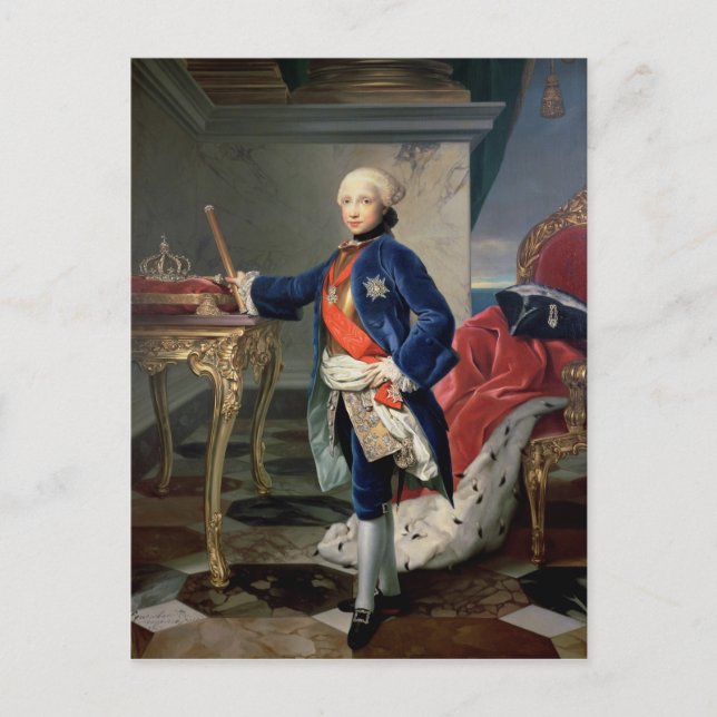 Carte Postale Ferdinand IV, roi de Naples (Devant)
