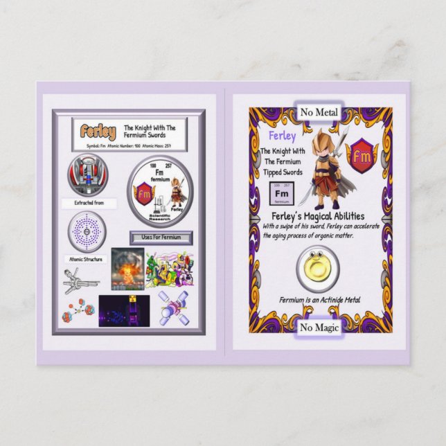 Carte Postale Ferley - Knight Fermium Swords (Devant)