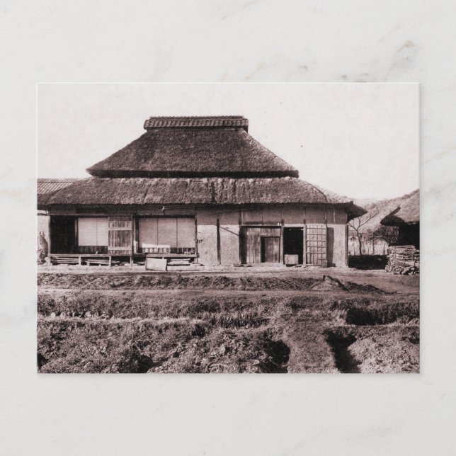 Carte Postale Ferme de Takebe, Okayama (Devant)