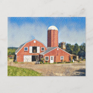 Carte Postale Ferme Deerfield