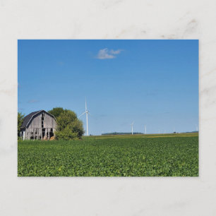 Carte Postale ferme du Michigan