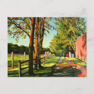 Carte Postale Ferme pittoresque Missouri Horse Boaring