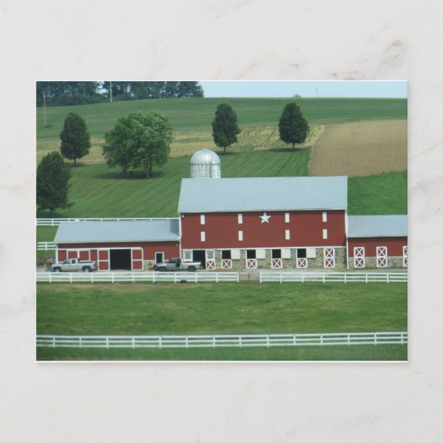 Carte Postale Ferme rurale (Devant)