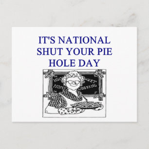 Carte Postale fermer la blague