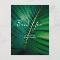 Fermeture de la jambe verte Palm Frond Merci photo