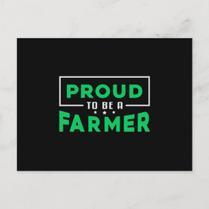 Carte Postale Fermier Agriculture Agricole Poulet de poulet Drôl