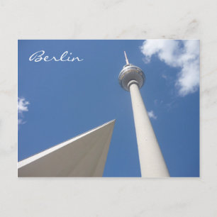 Carte Postale fernsehturm berlin