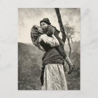 Ferraguti Amour Mère Fils Enfant Baiser Art Vintag