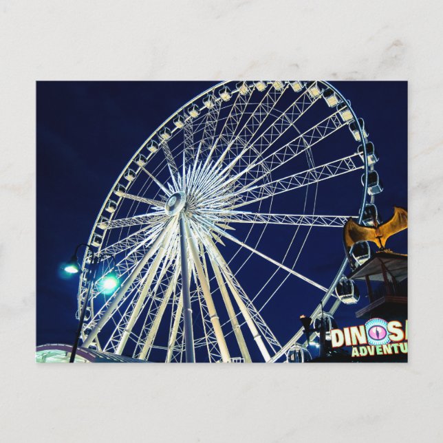 Carte Postale Ferris Wheel à Niagara Falls (Devant)