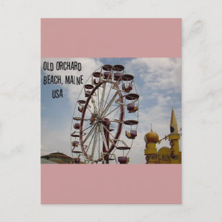 Carte Postale Ferris Wheel at Palace Playland Old Orchard Beach