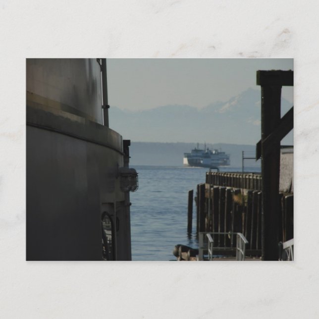 Carte Postale Ferry à Puget Sound (Devant)