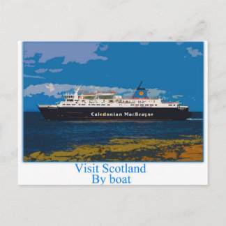 Carte Postale Ferry de l'île d'Arran - Écosse