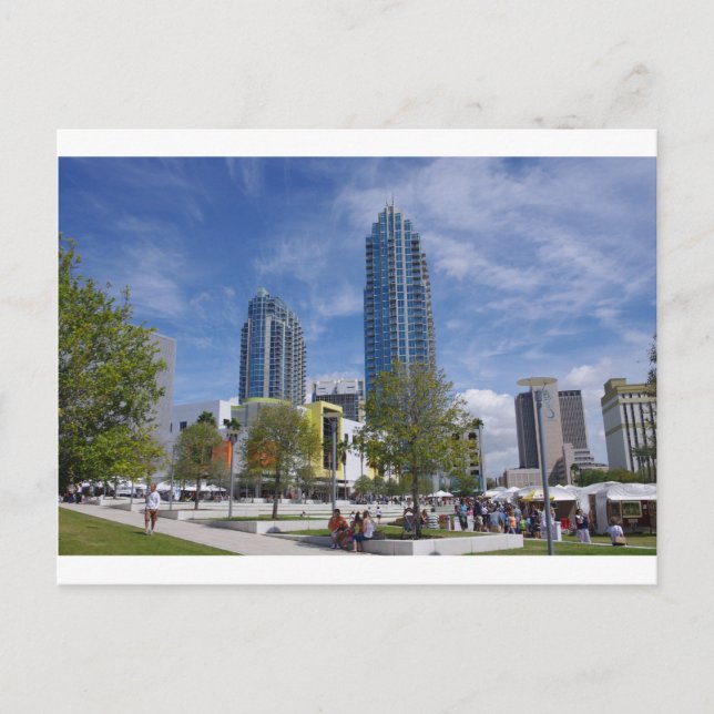 Carte Postale Festival d'art de Tampa (Devant)