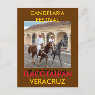 CARTE POSTALE FESTIVAL DE CANDELARIA