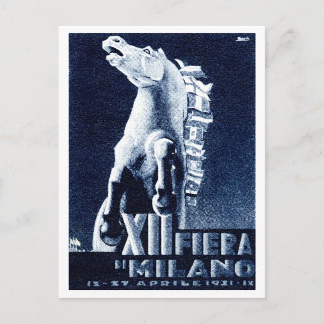 Carte Postale Festival du film italien 1921 (Devant)