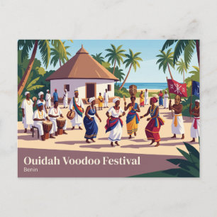Carte Postale Festival Voodoo d'Ouidah Bénin