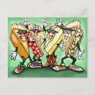 Carte Postale Fête à tarte