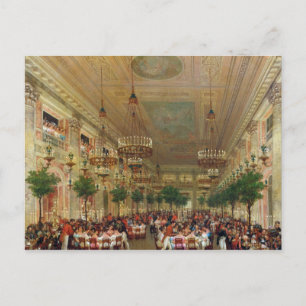 Carte Postale Fête aux Tuileries pour célébrer le