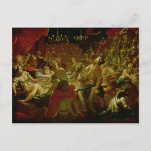 Carte Postale Fête de Belshazzar