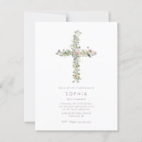 Fête de confirmation de la croix du fleur sauvage
