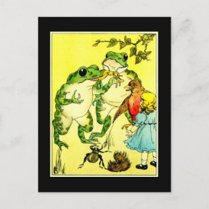 Carte Postale Fête de grenouille