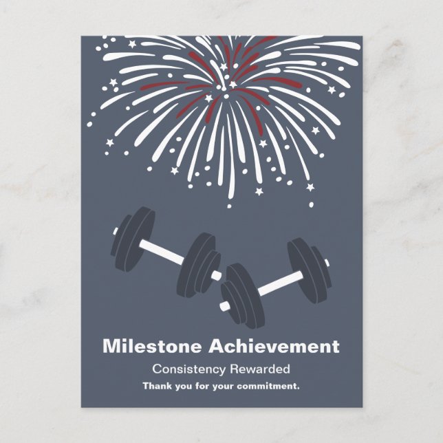 Carte Postale Fête de jalon Merci Pour Votre Engagement (Devant)