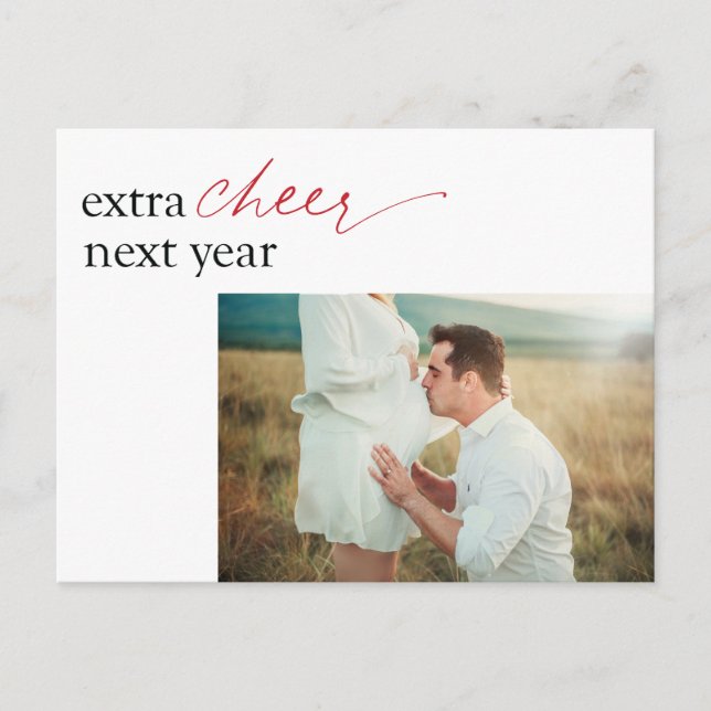 Carte postale Fête de la Faire-part de grossesse (Devant)