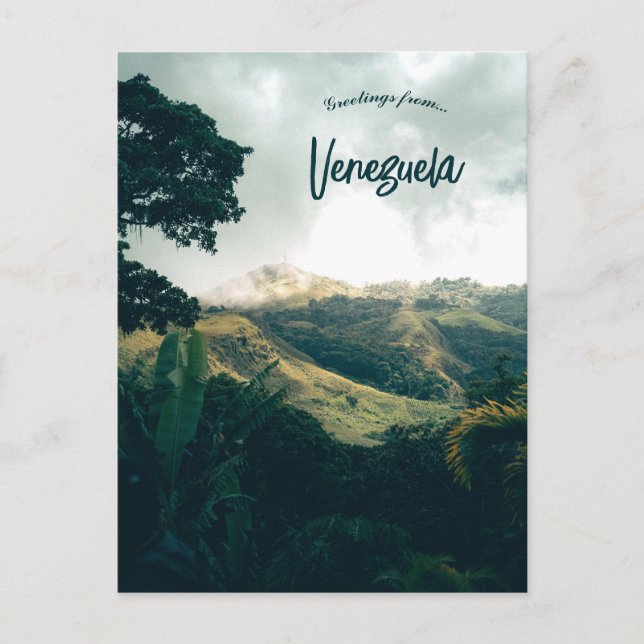 Carte Postale Fête de la tempête à Monagas Venezuela (Devant)
