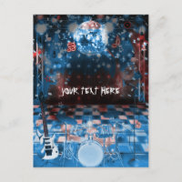 Fête de ROCK STAR Anniversaire Musicale Danse Merc