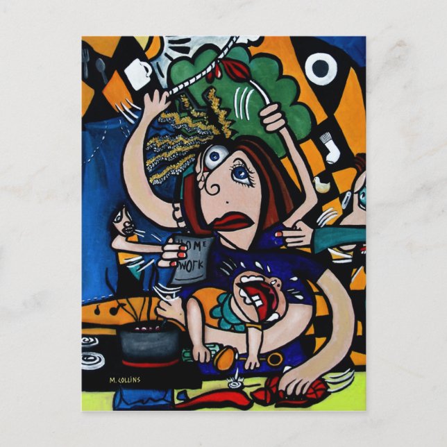 Carte postale Fête des mères (Devant)