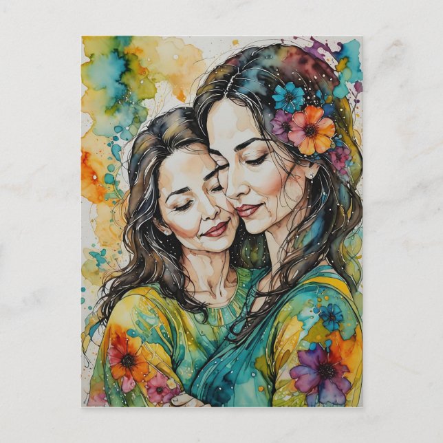 Carte Postale Fête des mères "Eternal Bond" (Devant)