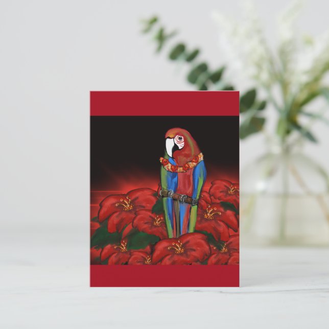 CARTE POSTALE FÊTE DES PARROTS (Debout devant)