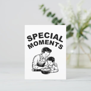 Carte Postale Fête des pères Moments spéciaux