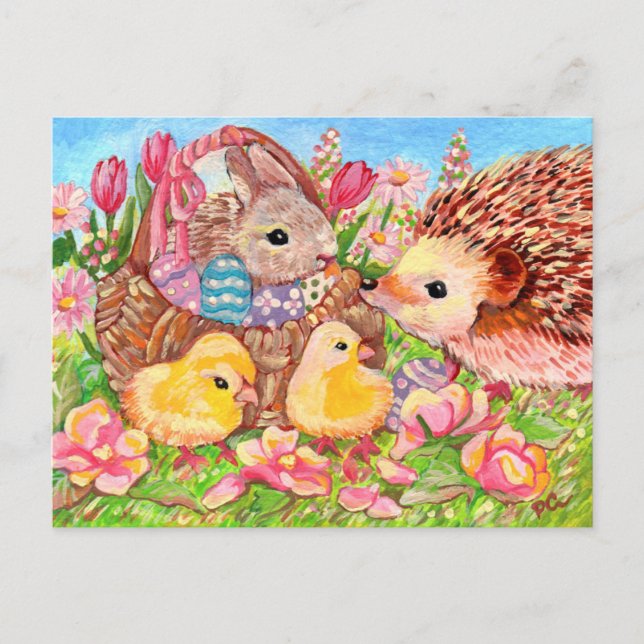 Carte Postale Fête du printemps (Devant)