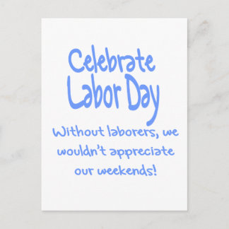 Carte Postale Fête du travail