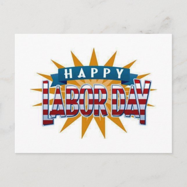 Carte Postale Fête du travail (Devant)