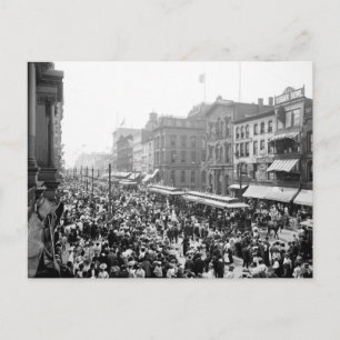 Carte Postale Fête du Travail, Buffalo, NY : 1900