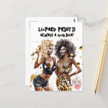 Fête empreinte de léopard d'aquarelle aux filles b