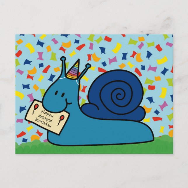 Carte Postale Fête heureuse (Devant)