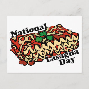 Carte Postale Fête nationale de la Lasagne