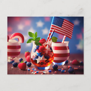 Carte Postale Fête patriotique d'été