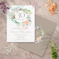 Fête surprise pour les 30 ans de mariage - Décorat