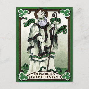 Carte Postale Fête vintage de la St. Patrick