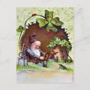 Carte Postale Fête vintage de la St Patrick