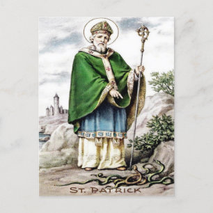 Carte Postale Fête vintage de la St Patrick